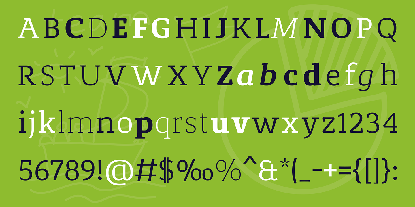Example font Corpo Serif #5